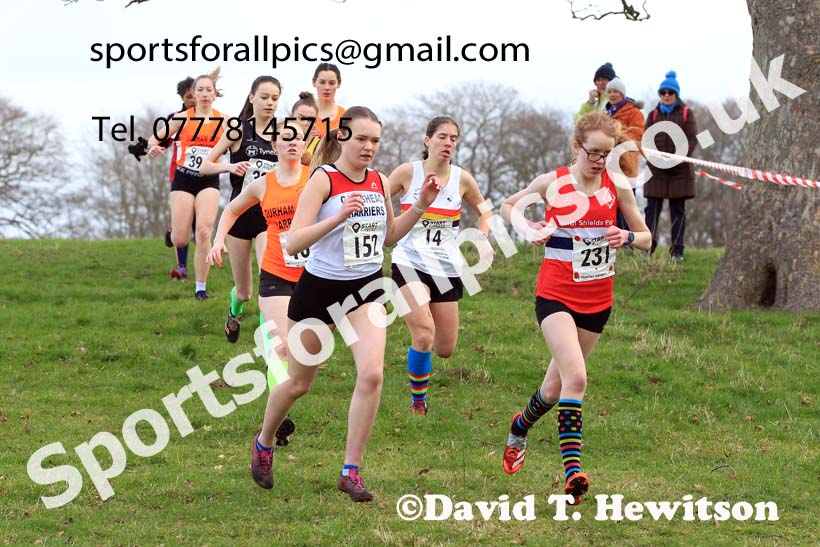 Womens Under-17s and Under-20s 2023 NEHL, Alnwick, Northumberland. Photo: David T. Hewitson/Sports for All Pics